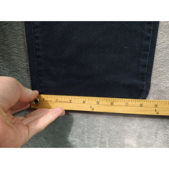 Levis 550 Jeans Womens 6 Short Black Denim Relaxed Boot Cut Western Cowgirl Y2K - Picture 6 of 8